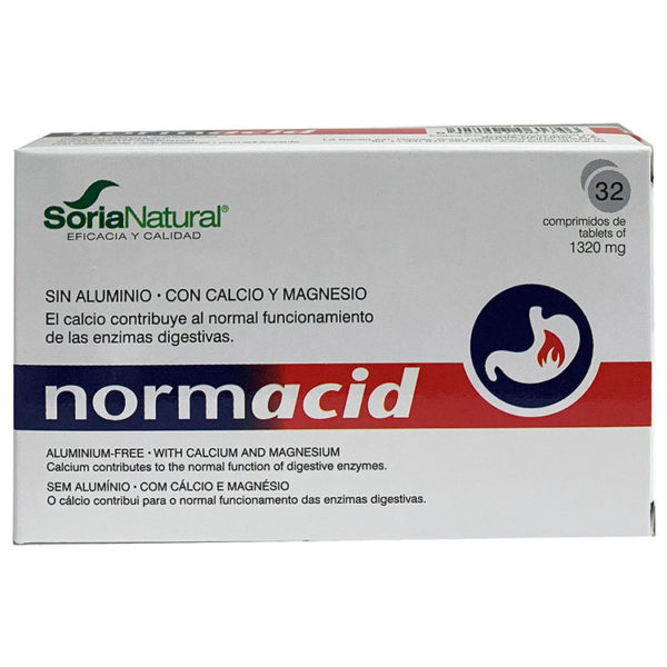 NORMACID SORIA NATURAL 32 COMPRIMIDOS