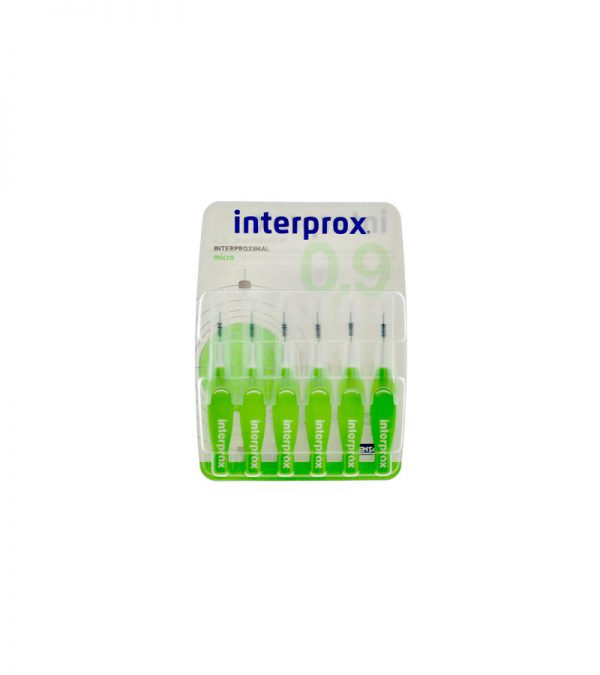INTERPROX 4G CEPILLO INTERPROXIMAL MICRO 0.9 6 UNIDADES**